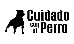 Logotipo de Cuidado con el Perro